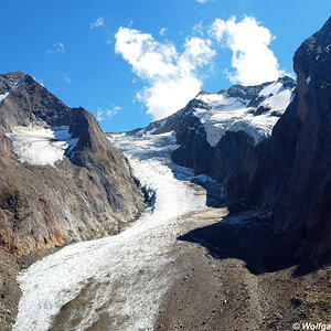 Gaisbergtal Blickrichtung Gaisbergferner Süden