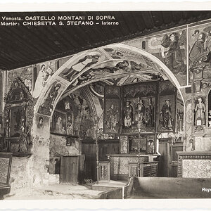 St. Stephan, Morter, Latsch - Altarausstattung um 1950
