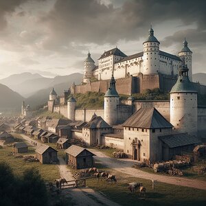Festung Hohensalzburg im Mittelalter