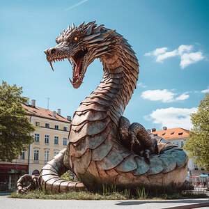 Der Lindwurm in Klagenfurt