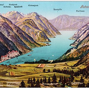Achensee Panorama 1912