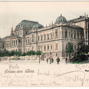 Wien Universität um 1898