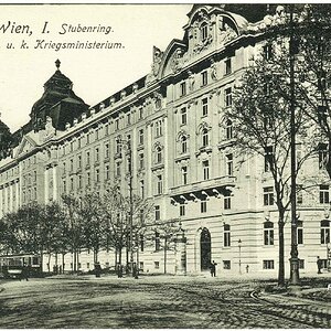 Wien, Stubenring. K. u. k. Kriegsministerium