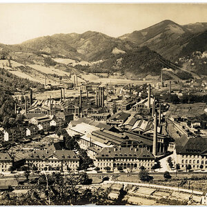 Kapfenberg, Gußstahlfabrik Gebr. Böhler & Co im Jahr 1927