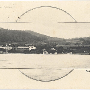 Weyregg am Attersee um 1900