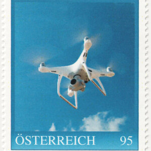 Briefmarke Drohne 2023