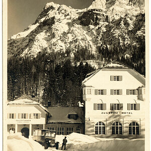 Zugspitzbahn Ehrwald Tirol 1930er Jahre