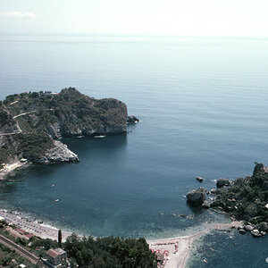 Taormina, Küste