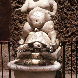 Bacchus-Brunnen im Boboli-Garten, Florenz