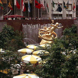 Prometheus als Feuerbringer, Rockefeller Center New York 1974