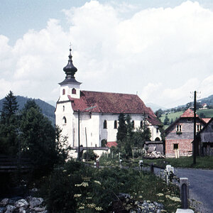 Spital am Pyhrn, Filialkirche hl. Leonhard um 1960