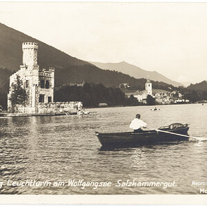 Der Leuchtturm am Wolfgangsee