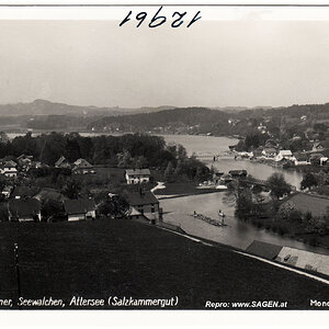 Seewalchen, Atterseemündung Ager, Flößer