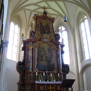 Turmlose Kirche Kanning - Hochaltar
