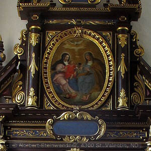 Turmlose Kirche Kanning - Seitenaltar