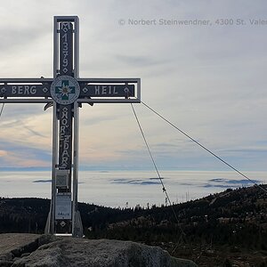 Gipfelkreuz Plöckenstein