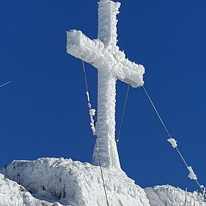 Gipfelkreuz Plöckenstein