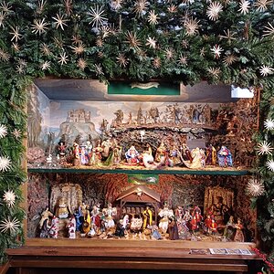 Weihnachtskrippe Loretokloster Salzburg