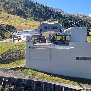 Hohe-Mut-Bahn, Mittelstation - Ötztaler Alpen