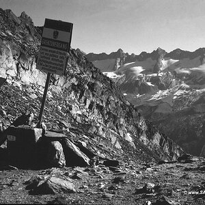 Grenzübergang bei der Birnlücke, Zell am See