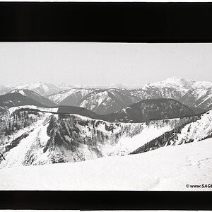 Blick vom Ötscher zum Dürrenstein