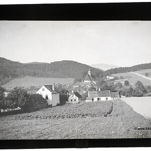 Grünbach am Schneeberg, im Hintergrund der Hochschneeberg