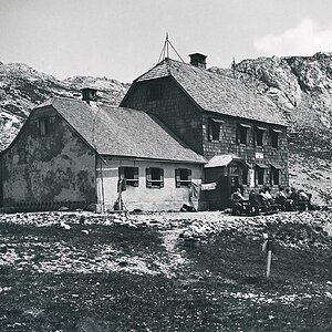 Schiestlhaus Hochschwabgruppe, um 1910