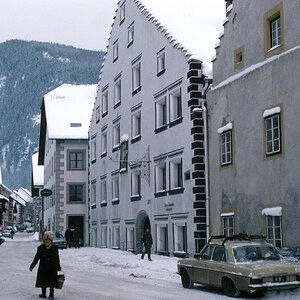 Mauterndorf im Winter 1970er Jahre