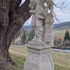 Heilige Barbara - Kreuzweg beim Stift Heiligenkreuz