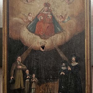 Votivbild Basilika Wilten, Innsbruck, Ex Voto 1821