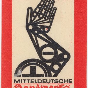 Reklamemarke Handwerks Ausstellung 1925