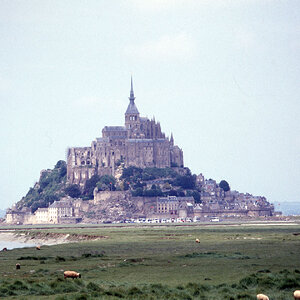 Mont-Saint-Michel, 1970er Jahre