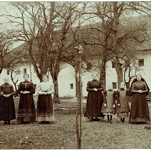 Porträt einer Bauernfamilie in Oberösterreich