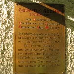 Rote Säule im Hausruckwald (3)