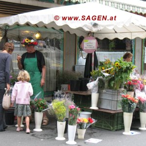 Markt in Lausanne (Westschweiz)