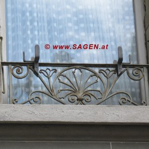 Jugendstilfenstergitter in Lausanne