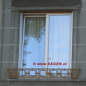 Jugendstilfenstergitter in Lausanne