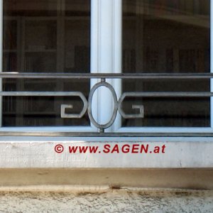 Jugendstilfenstergitter in Lausanne