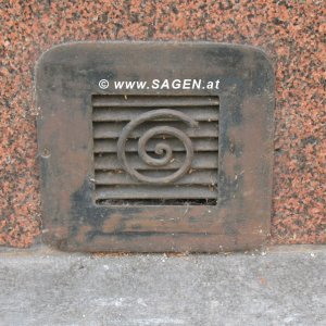 Lüftungsluke mit Spirale in Lausanne (Schweiz)