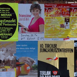 Dorfankünder Latsch