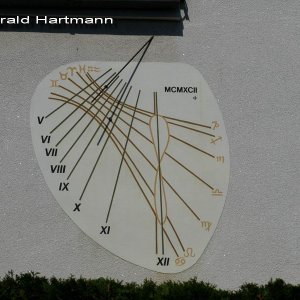 Sonnenuhr Schreiberweg