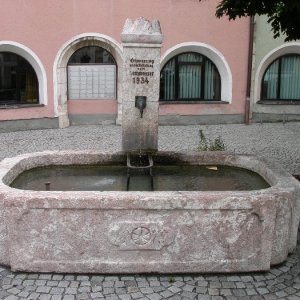 Brunnen in Rattenberg (Tirol)
