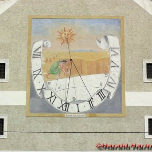 Sonnenuhr Essling