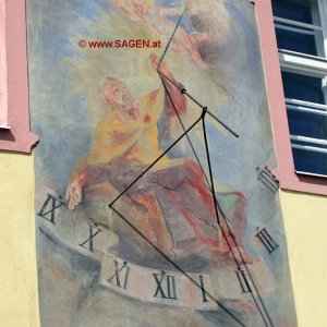 Sonnenuhr hl. Peregrin, Innsbruck