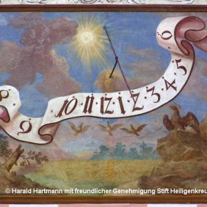 Sonnenuhr Stift Heiligenkreuz