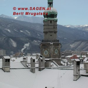 Über den Dächern von Innsbruck