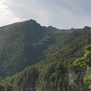 Landschaft in Hieflau