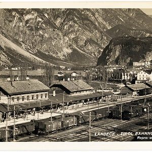 Landeck Bahnhof gegen Zams