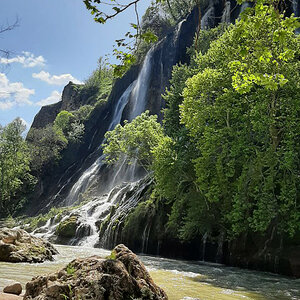 Bisheh Wasserfall, Luristan, Iran