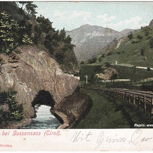 Wassertunnel bei Gossensaß